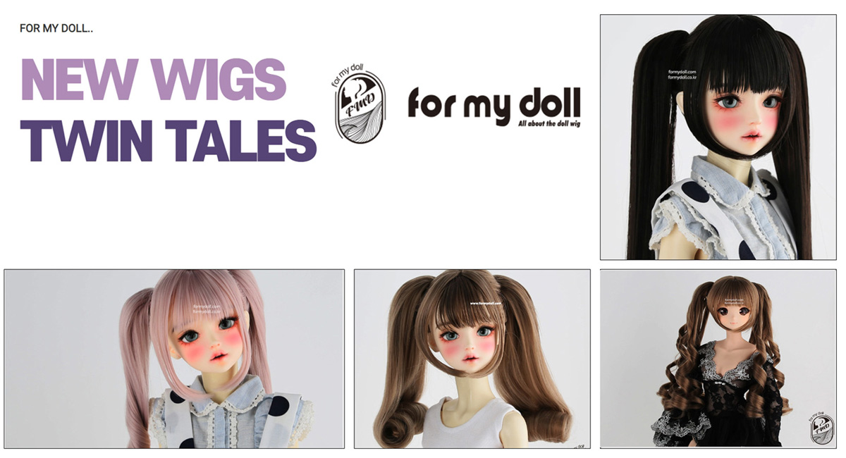 Welcome to For my doll - BJD WIG, doll wig